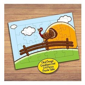 129PZ Gün Doğumu Öten Horoz Çocuklara Özel Puzzle Yapboz Tablo