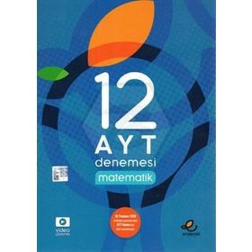 12'li AYT Matematik Bölüm Denemeleri-Objektif Yayınları