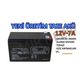 12V 7A Akü Pilsan Oyuncak Akülü Araçlara uyumlu