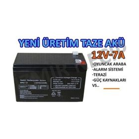 12V 7A Akü Pilsan Oyuncak Akülü Araçlara uyumlu