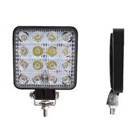 12V/24V Off Road 16 Led Kare Sis Farı