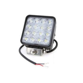 12V/24V Off Road 16 Led Kare Sis Farı