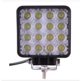12V/24V Off Road 16 Led Kare Sis Farı