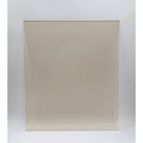 12x35 Bal Rengi Şeffaf Yüksek Isıya Dayanıklı Şömine Kuzine Soba Camı