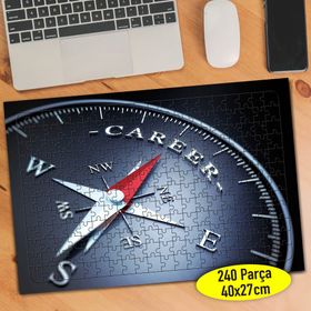 13 Kariyer Planlaması Analogic Compass 240 Parça Puzzle Yapboz