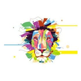 130 cm Aslan 2 Folyo Sticker