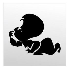 130 cm Casper Folyo Sticker