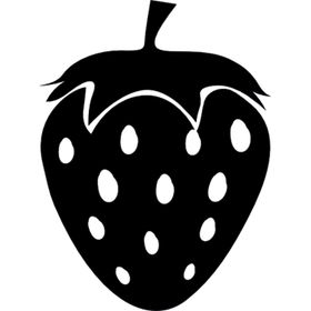 130 cm Çilek Folyo Sticker