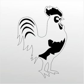 130 cm Horoz Folyo Sticker