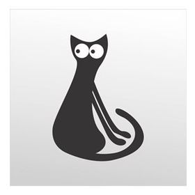 130 cm Kedi Folyo Sticker
