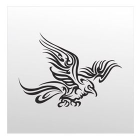 130 cm Kuş Deseni Folyo Sticker