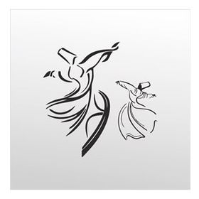 130 cm Mevlana Folyo Sticker