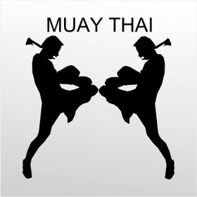 130 cm Muay Thai Folyo Sticker
