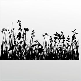 130 cm Otlar Folyo Sticker