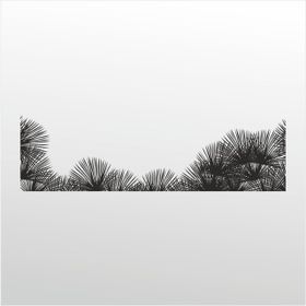 130 cm Otlar Folyo Sticker