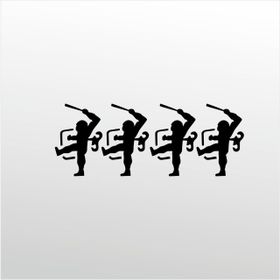 130 cm Oyuncak Askerler Folyo Sticker