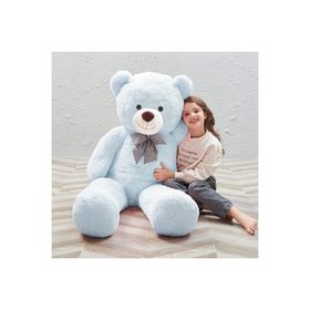 130 cm Papyonlu Büyük Beyaz Ayıcık