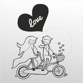 130 cm Sevgi Folyo Sticker