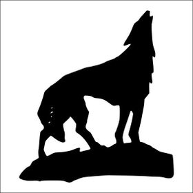130 cm Uluyan Kurt Folyo Sticker