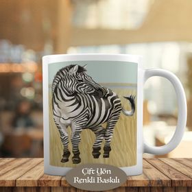 1308-14005 Ormanda Zebra Kupa Bardak