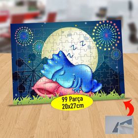 130816717 Ay Altında Uyuyan Canavar 99 Parça Puzzle Yapboz Tablo