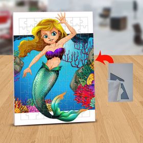 130825141 Deniz Altında Deniz Kızı 99 Parça Puzzle Yapboz Tablo