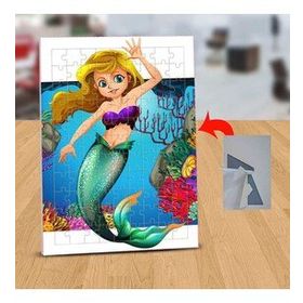 130825141 Deniz Altında Deniz Kızı 99 Parça Puzzle Yapboz Tablo