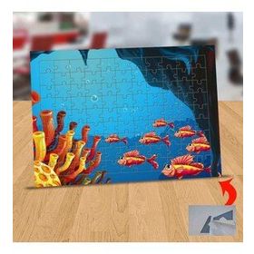 1311072 Deniz Altında Balık Sürüsü 99 Parça Puzzle Yapboz Tablo