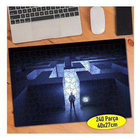 13175979 Labirentte Yön Arayan İnsan 240 Parça Puzzle Yapboz