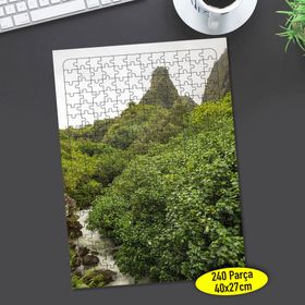 13747008 Güney Pasifik Polinezya Adaları 240 Parça Puzzle Yapboz