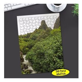 13747008 Güney Pasifik Polinezya Adaları 240 Parça Puzzle Yapboz