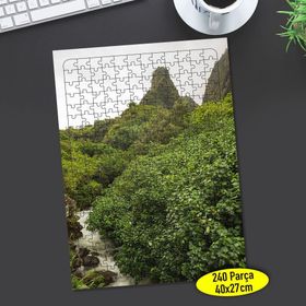 13747008 Güney Pasifik Polinezya Adaları 240 Parça Puzzle Yapboz