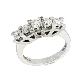 1,38 ct Pırlanta Beştaş Yüzük