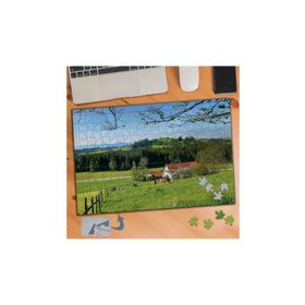 139 Doğa Harikası Çiftlik Evi 240 Parça Puzzle Yapboz Tablo
