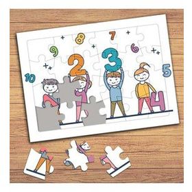 139903 Sayıları Öğreniyorum Çocuklara Özel Puzzle Yapboz Tablo
