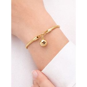 14 Ayar Altın İtalyan Yılan Derisi Model Bileklik