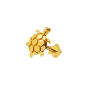 14 Ayar Altın Kaplumbağa Tragus Küpe