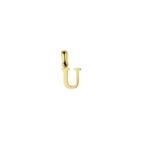 14 Ayar Altın U Harfi Kolye Ucu 0,45 gr