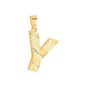 14 Ayar Altın Y Harfi Kolye Ucu 0,35 gr