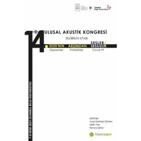 14. Ulusal Akustik Kongresi Bildiriler Kitabı - Kolektif