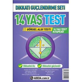 14 Yaş Test Görsel Algı Seti - 14 Yaş Test Kitapçığı - Doç. Dr. Osman Abalı