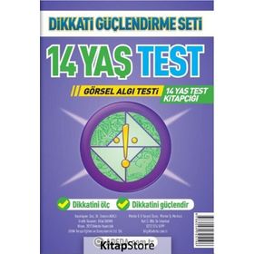 14 Yaş Test Görsel Algı Seti - 14 Yaş Test Kitapçığı - Doç. Dr. Osman Abalı