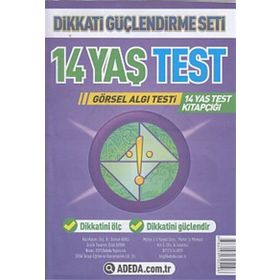 14 Yaş Test Görsel Algı Seti - 14 Yaş Test Kitapçığı - Doç. Dr. Osman Abalı