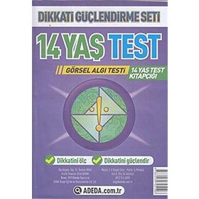 14 Yaş Test Görsel Algı Seti - 14 Yaş Test Kitapçığı - Doç. Dr. Osman Abalı