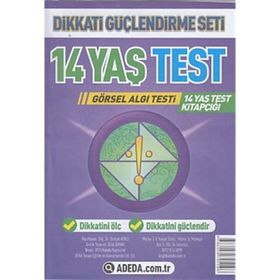 14 Yaş Test Görsel Algı Seti - 14 Yaş Test Kitapçığı - Doç. Dr. Osman Abalı