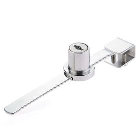 140 mm Paslanmaz Çelik Sürgülü Vitrin Cam Kilidi