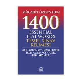 1400 ESSENTIAL TEST WORDS - TEMEL SINAV KELIMESI - MÜCAHİT ÖZDEN HUN