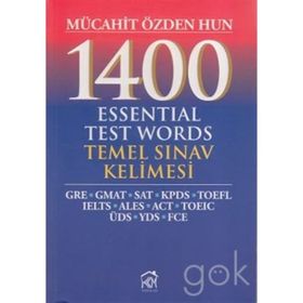 1400 ESSENTIAL TEST WORDS - TEMEL SINAV KELIMESI - MÜCAHİT ÖZDEN HUN