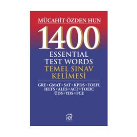 1400 ESSENTIAL TEST WORDS - TEMEL SINAV KELIMESI - MÜCAHİT ÖZDEN HUN
