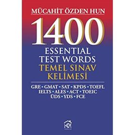 1400 ESSENTIAL TEST WORDS - TEMEL SINAV KELIMESI - MÜCAHİT ÖZDEN HUN